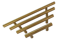 Fournisseur de quincaillerie pour meubles et armoires : Poignée de tiroir en T souple, Poignée de porte en acier inoxydable, Poignée tubulaire en acier inoxydable