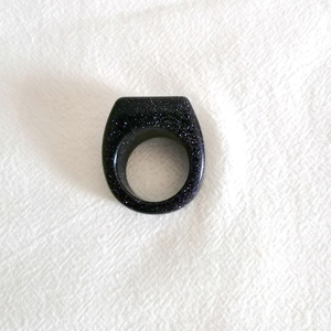 Steinringe für Männer neue Kristalls tein Tigeraugen großen rechteckigen Ring Herren schmuck - Product Image 5