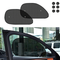 Pare-soleil universel pliable en maille respirante pour voiture, anti-éblouissement, pour vitres latérales, protection UV estivale, isolation thermique, pare-soleil auto