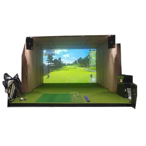 Uzatmak ETD-1 kapalı Golf simülatörü ev Golf aralığı sürüş aralığı ekipmanları Golf sahası-özel promosyon fiyat