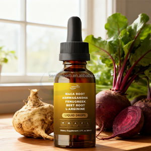 Integratore di vendita a caldo Private Label biologico estratto di Maca radice di Maca gocce liquide semi di fieno greco Ashwagandha per adulti - Product Image 3
