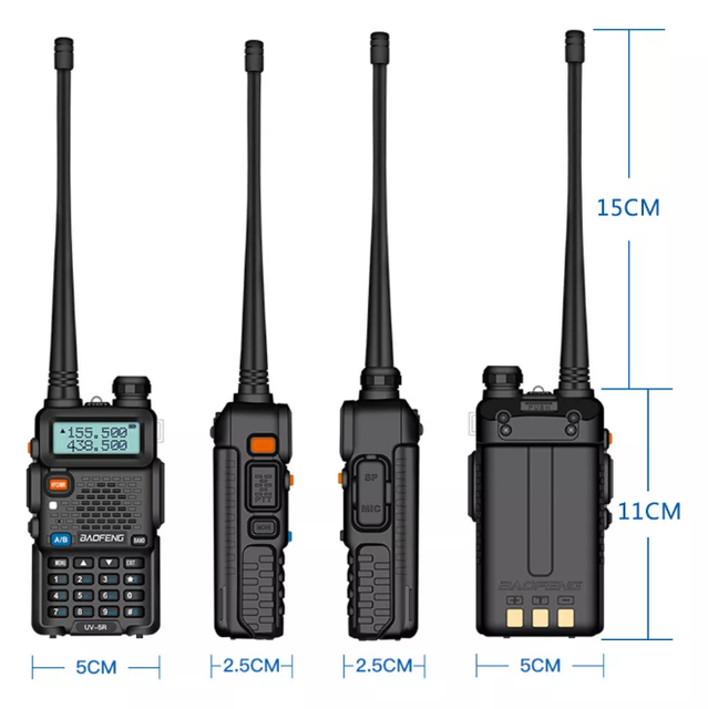 Baofeng UV-5R Dual Band Handheld Radio Two Way Radio Baofeng UV 5R Uhf Vhf Radio Long Range