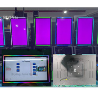 Monitor de 32 Pulgadas con Pantalla Táctil LCD para Juegos de Habilidad, con Luces LED y Conexión USB Serial para Gabinete de Juegos