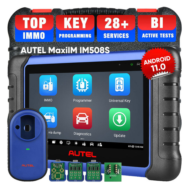 Autel MaxiIM IM508S Auto Diagnostic Scanner Key Programmer Tool for Cars IMMO All Key Lost OBD2 Altar Im508Car Diagnostic Tools