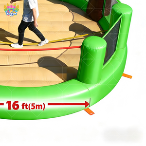 AirFunPro <span class=keywords><strong>Isla</strong></span> Inflable de PVC para Niños, <span class=keywords><strong>Castillo</strong></span> Interactivo Portátil para Interiores y Exteriores, Parque de Diversiones Inflable de PVC - Product Image 6