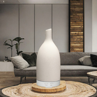 Diffuseur d'huiles essentielles ultrasonique en céramique et humidificateur aromatique pour la maison et l'hôtel