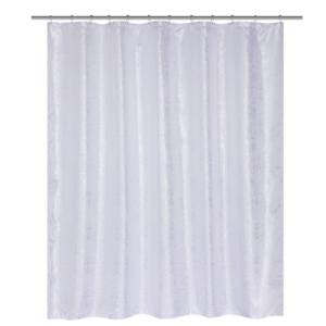 Moderne classique luxe feuille d'<span class=keywords><strong>or</strong></span> imprimé lin aspect <span class=keywords><strong>blanc</strong></span> tissu polyester <span class=keywords><strong>rideau</strong></span> <span class=keywords><strong>de</strong></span> <span class=keywords><strong>douche</strong></span> 12 crochets en métal pour la décoration <span class=keywords><strong>de</strong></span> salle <span class=keywords><strong>de</strong></span> bain - Product Image 5