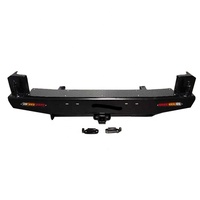 Nouveau pare-chocs avant en acier noir poli 4x4 tout-terrain pour 4 Runner avec support pour pneus et réservoir de carburant, vente en gros en Chine