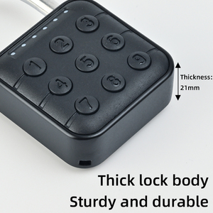 Khóa vân tay App Tủ mật khẩu khóa điện tử không thấm nước xách tay <span class=keywords><strong>mini</strong></span> thông minh kỹ thuật số ổ khóa - Product Image 3