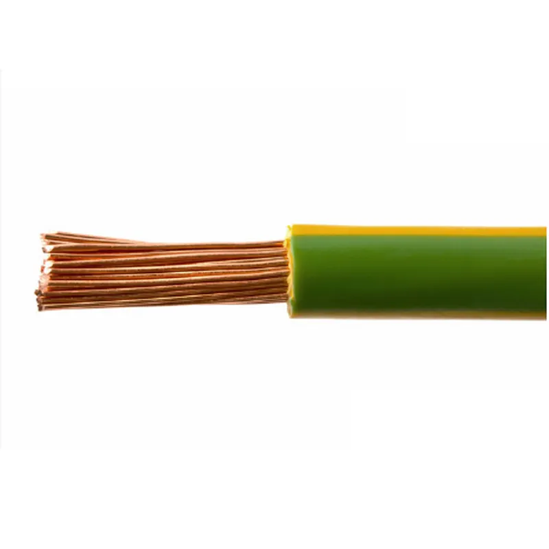 Cavo elettrico verde giallo 25mm 35mm 50 mm2 cavo di messa a terra di messa a terra in rame