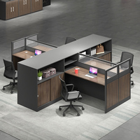 Table d'ordinateur en forme de L moderne personnalisée, ODM/OEM, bureau du personnel, poste de travail, mobilier de bureau convertible