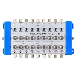 Détecteur de signal satellite bidirectionnel 9 pouces, dispositif multi-fonction pour visualiser les signaux