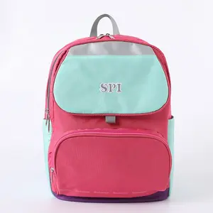 Logotipo personalizado de fábrica al por mayor nuevo diseño de alta calidad multifuncional mochila mochilas escolares para niñas estudiantes