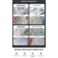 Granulateur de presse à froid de mousse EVA/XPS/EPE Offre Spéciale granulés de plastique recyclés faisant la machine avec certification CE