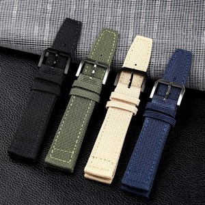 Correa De Reloj 20mm IWWC Million. Country Canvas Strap Pilot Mark the Little Prince Cadena de reloj Bertolo Fino Correa de reloj portuguesa - Product Image 5