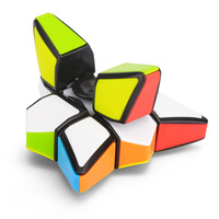 Nouveauté en promotion : Cube magique 1x3x3, jouet de puzzle manuel en plastique, spinner anti-stress et éducatif pour enfants