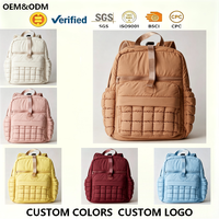 Sac de voyage multifonctionnel pour la maternité, imperméable, grande capacité, sac à langer avec fermeture éclair, sac en nylon pour maman (couleur personnalisée)