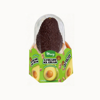 Nouveauté Hicey en gros : Glace en forme d'avocat, deux saveurs, pistache et lait d'arachide