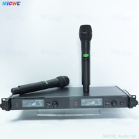 Ture Axiet KSM9 Système de microphone sans fil numérique Sure ULXD4D à 2 canaux KS9 karaoké de scène à capsule dynamique hypercardioïde