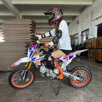 Moto tout-terrain à deux roues pour adultes, 125 cm3, monocylindre, quatre temps, refroidie par air, vitesse maximale de 80 km/h, moto de montagne, dirt bike