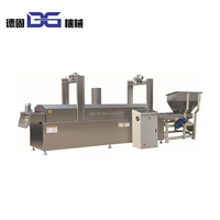 Voll automatische Zwiebel ring gebratene Maschine Snacks Pellet Lebensmittel herstellungs maschine
