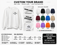 Sweat-shirt streetwear personnalisé, usine OEM ODM, sweat-shirt oversize, vêtements à marque privée, broderie de logo personnalisée, impression, vente en gros