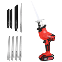 Machine de découpe de bois de scie sabre une machine professionnelle à batterie au lithium pour couper du bois sans poussière de scie bord lisse