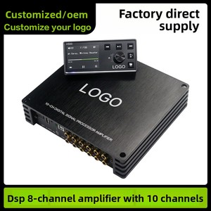 Amplificateur de <span class=keywords><strong>voiture</strong></span> DSP professionnel haut de gamme, égaliseur 31 bandes, processeur audio haute résolution 8 canaux, amplificateur monobloc pour subwoofer, service OEM/ODM - Product Image 2