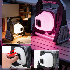 ไฟทำงาน LED ไนท์คอร์ เอ็กซ์ตรีม 30.8 ซม. แบบยืดหดได้ พกพาสะดวก ใช้สำหรับตั้งแคมป์ พร้อมแม่เหล็กและโหมดสี RGB สำหรับใช้งานกลางแจ้ง - Product Image 2