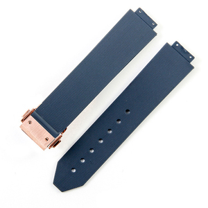 Cinturino per Orologio in Gomma all'Ingrosso del Produttore con Strisce Sottili e Polsini Rialzati per Uomo ForHB Hengbao Yupo - Product Image 5