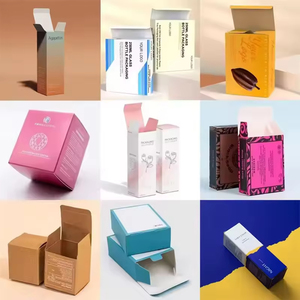 Boîte en carton personnalisée avec logo pour pilules, masques chirurgicaux, caractéristiques : plateau porte-munitions gaufré, rangement pour médicaments - Product Image 5