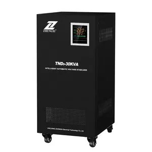 ZX TND3-30KVA tnd monofase servo avr stabilizzatore di tensione 30kva regolatore di tensione automatico prezzo di fabbrica