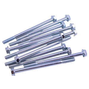 Juego de 100 Pernos Largos Hexagonales M6*95 con Tuercas de Acero al Carbono, Tornillos Mecánicos para Vehículos, Accesorios Esenciales para Grupos Electrógenos - Product Image 1