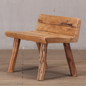 Panca Lunga <span class=keywords><strong>in</strong></span> <span class=keywords><strong>Legno</strong></span> di Olmo Naturale Recuperato, Artigianale, per Arredamento di Casa, Hotel e Villa - Product Image 4