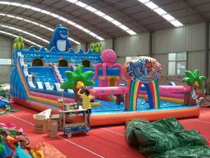 <span class=keywords><strong>Castillo</strong></span> <span class=keywords><strong>Inflable</strong></span> Acuático Comercial Premium, Color y Tamaño Personalizables, Fácil de Instalar, Material de PVC Resistente - Product Image 4
