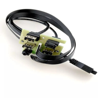 Panneau avant USB 3.0 Type C USB 2.0 et câble Audio, pour boîtier d'ordinateur