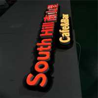 DakeSign Factory Wholesale Custom 3D Frontlit LED Acrylic Letter Sign Outdoor IP65 Waterproof Multi Color Hospital Signboard