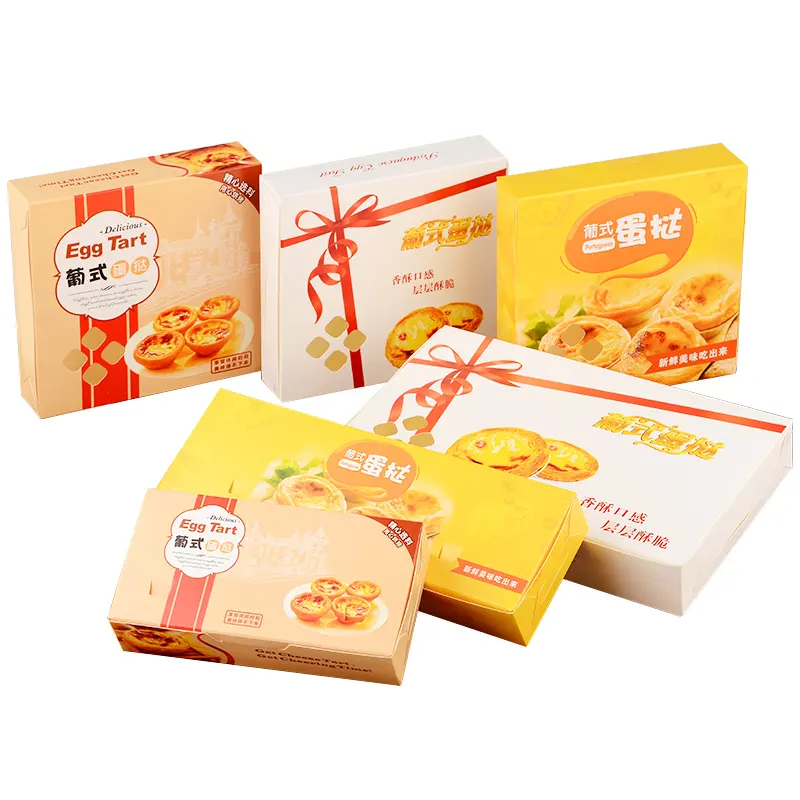 Tùy chỉnh sinh thái bảo vệ thực phẩm takeout bánh sandwich bánh mì hamburger bánh cookie sô cô la hàng hóa nướng giấy đóng gói Hộp