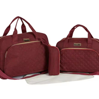 Deellt à la mode dame angleterre Style maman sacs grande capacité étanche personnalisé multifonctionnel bébé couche fourre-tout en gros