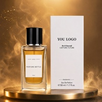 Flacon de Parfum en Verre Carré de Luxe Personnalisé et Rechargeable, 30 ml, 50 ml, 100 ml, Bouchon en Bois, Bouteilles Vides avec Vaporisateur et Coffret