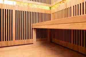 Sauna Eléctrica Moderna de Madera Maciza de Hemlock, Personalizada por el Fabricante, con Certificación SAA, FSC y EMC, con Privacidad, Gimnasio y Infrarrojos Lejanos - Product Image 2