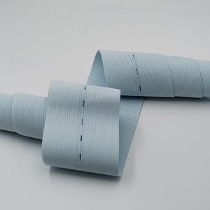 Bande élastique tissée en jacquard avec logo personnalisé pour la taille sangle en nylon et polyester 60mm de large antidérapante pour sous-vêtements de vêtements - Product Image 2