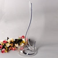 Carafe à vin en verre de haute qualité fabriquée à la main en Chine, carafe à vin en verre en forme de serpent