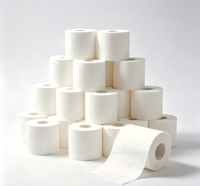 Papier toilette en bambou biodégradable gaufré, 2-4 plis, 100% pâte de bois, vente chaude, personnalisé, directement de l'usine