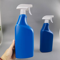OEM ODM 1L 32 OZ Bouteilles de pulvérisation à pression ambiante en plastique HDPE résistantes aux produits chimiques avec gâchette pour solutions de nettoyage