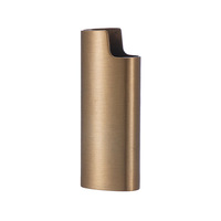 Étui de briquet en alliage de zinc avec logo personnalisé pour J5, coque rechargeable de haute qualité, vente en gros directe d'usine