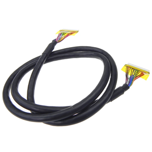 DF19-20S-1C 20-pins LVDS-kabel DF19G-20S-1C 1,0 mm pitch DF19 connector kabelboom voor LCD-scherm - Product Image 3