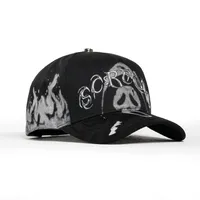 Gorras Snapback Personalizadas de 5 Paneles con Forro de Satén y Visera de Gamuza, Estilo B-STAR GRAFFITI para Actividades al Aire Libre