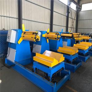 Máquina Desbobinadora y Rebobinadora Automática de 3t, 5t, 7t, 10t con Carro Pequeño, Desbobinador Hidráulico de Bobinas de Acero de 5 Toneladas - Product Image 4