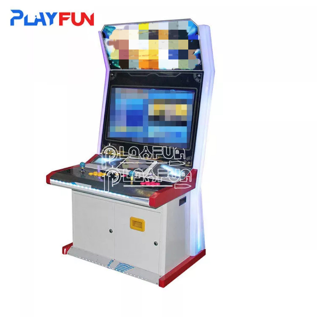 4인용 아케이드 격투 비디오 게임 기계 - 실내 오락기구 머신